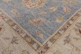 Peshawar Hand Knotted Wool Rug - 5' 10" X 8' - Golden Nile