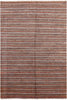 Persian Gabbeh Handmade Wool Area Rug - 4' 7" X 6' 7" - Golden Nile