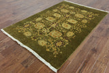 5 X 7 Traditional Chobi Oriental Area Rug - Golden Nile