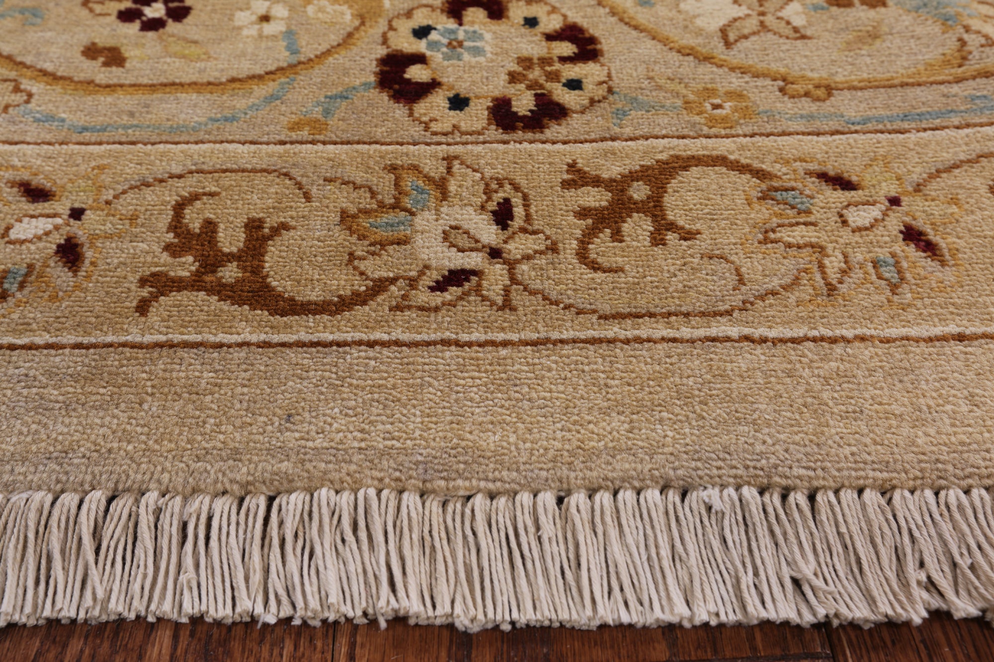 Chobi Peshawar Hand Knotted Wool Area Rug - 9' 0" X 12' 0" - Golden Nile