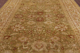 Chobi Peshawar Hand Knotted Wool Area Rug - 9' 2" X 11' 10" - Golden Nile