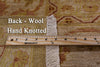 Chobi Peshawar Hand Knotted Wool Area Rug - 9' 2" X 11' 10" - Golden Nile