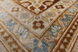 Hand Knotted Ziegler Wool Area Rug - 8' 10" X 12' 3" - Golden Nile