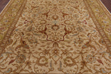 Peshawar Handmade Wool Area Rug - 9' 2" X 12' 0" - Golden Nile