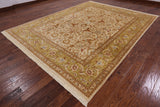 Peshawar Handmade Wool Area Rug - 9' 2" X 12' 0" - Golden Nile