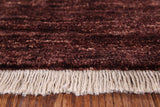 Brown Chobi Peshawar Handmade Area Rug - 5' 6" X 8' 1" - Golden Nile
