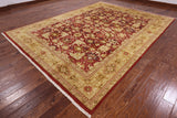 Peshawar Handmade Wool Area Rug - 9' 2" X 12' 3" - Golden Nile