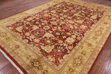 Peshawar Handmade Wool Area Rug - 9' 2" X 12' 3" - Golden Nile