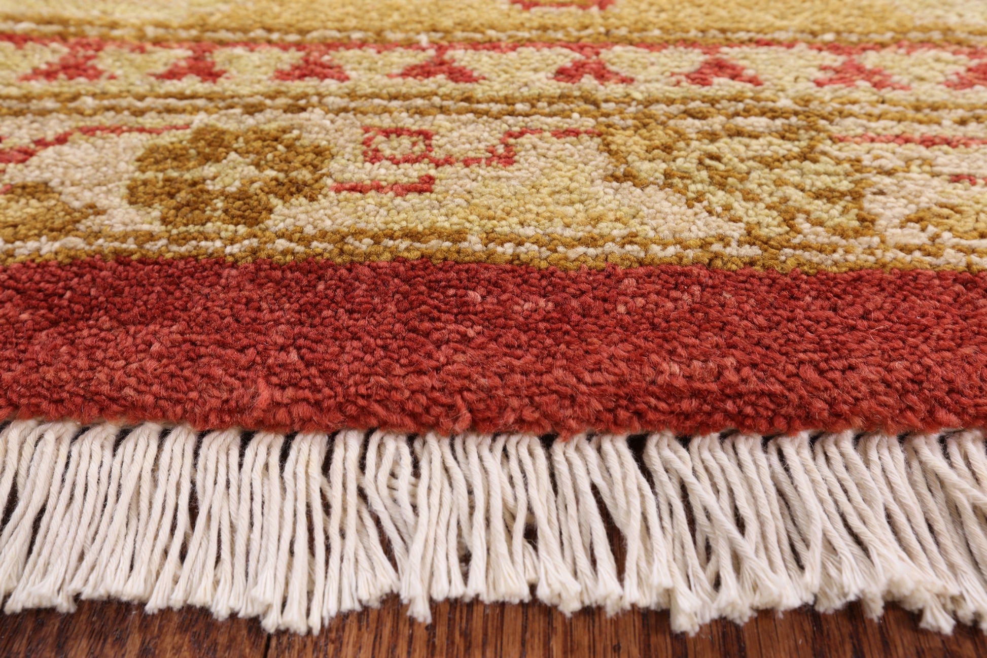 Peshawar Handmade Wool Area Rug - 9' 2" X 12' 3" - Golden Nile