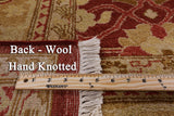 Peshawar Handmade Wool Area Rug - 9' 2" X 12' 3" - Golden Nile