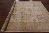 Oriental Chobi Hand Knotted Area Rug - 8' 3" X 9' 10" - Golden Nile