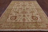 Oriental Chobi Hand Knotted Area Rug - 8' 3" X 9' 10" - Golden Nile