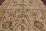 Oriental Chobi Hand Knotted Area Rug - 8' 3" X 9' 10" - Golden Nile