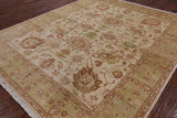 Oriental Chobi Hand Knotted Area Rug - 8' 3" X 9' 10" - Golden Nile