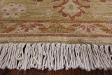 Oriental Chobi Hand Knotted Area Rug - 8' 3" X 9' 10" - Golden Nile