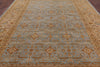 Oriental Blue Peshawar Handmade Area Rug - 9' 10" X 14' 8" - Golden Nile