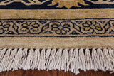 Peshawar Handmade Oriental Wool Area Rug - 9' 1" X 11' 10" - Golden Nile