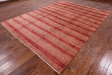 Persian Gabbeh Handmade Wool Area Rug - 8' 2" X 10' 2" - Golden Nile