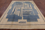 Persian Gabbeh Handmade Wool Rug - 8' 3" X 10' 7" - Golden Nile