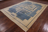 Persian Gabbeh Handmade Wool Rug - 8' 3" X 10' 7" - Golden Nile