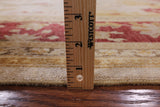 Ivory Peshawar Handmade Wool Area Rug - 8' 1" X 9' 10" - Golden Nile