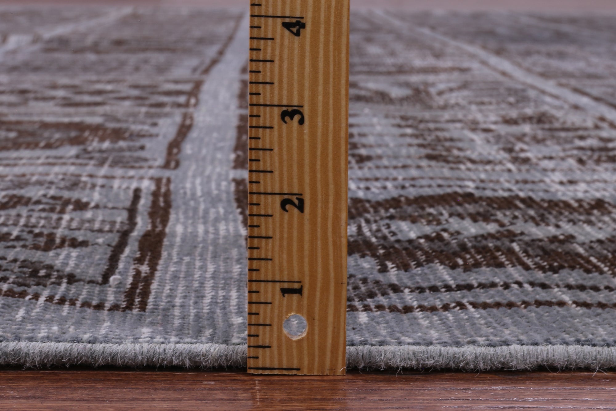Grey Persian Overdyed Handmade Wool Area Rug - 9' 4" X 12' 3" - Golden Nile