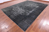 Persian Overdyed Hand Knotted Wool Rug - 9' 8" X 13' 0" - Golden Nile