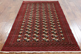 4 X 6 Oriental Persian Balouch Wool On Wool Area Rug - Golden Nile