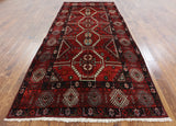 Traditional Wool On Wool Persian Area Rug 5 X 11 - Golden Nile