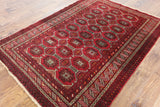 Persian Wool On Wool Handmade Area Rug 4 X 6 - Golden Nile