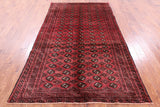 Persian Balouch Wool On Wool Area Rug - 5' 3" X 9' 1" - Golden Nile