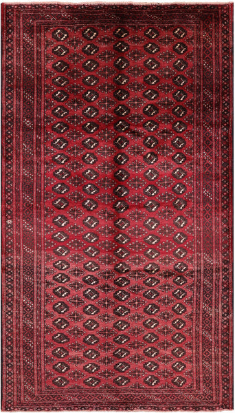 Persian Balouch Wool On Wool Area Rug - 5' 3" X 9' 1" - Golden Nile