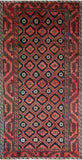 Oriental Persian Traditional Balouch Area Rug 5 X 10 - Golden Nile