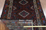 Traditional Persian Balouch Wool Area Rug 4 X 6 - Golden Nile