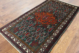 Traditional Persian Balouch Wool Area Rug 4 X 6 - Golden Nile