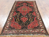 Wool On Wool Persian Area Rug 4 X 7 - Golden Nile