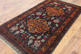 Persian Wool On Wool Hand Knotted Area Rug 4 X 6 - Golden Nile