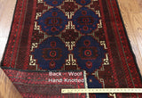 4 X 6 Oriental Hand Knotted Wool On Wool Persian Area Rug - Golden Nile