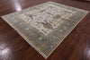 Turkish Oushak Hand Knotted Wool Rug - 8' 0" X 10' 0" - Golden Nile