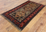 4 X 6 Oriental Persian Balouch Wool On Wool Area Rug - Golden Nile