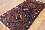 Persian Wool On Wool Oriental Area Rug 3 X 6 - Golden Nile