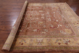 Oriental Hand Knotted Peshawar Area Rug 9 X 12 - Golden Nile