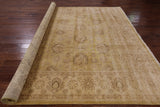 Peshawar Handmade Wool Area Rug - 8' 10" X 12' 1" - Golden Nile