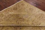 Peshawar Handmade Wool Area Rug - 8' 10" X 12' 1" - Golden Nile