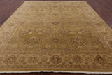 Peshawar Handmade Wool Area Rug - 8' 10" X 12' 1" - Golden Nile