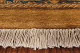 William Morris Handmade Wool Area Rug - 8' 0" X 9' 10" - Golden Nile