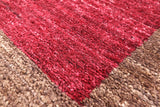 Persian Gabbeh Handmade Wool Rug - 6' 8" X 10' 0" - Golden Nile