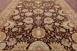 Peshawar Hand Knotted Area Rug - 9' 2" X 12' 7" - Golden Nile