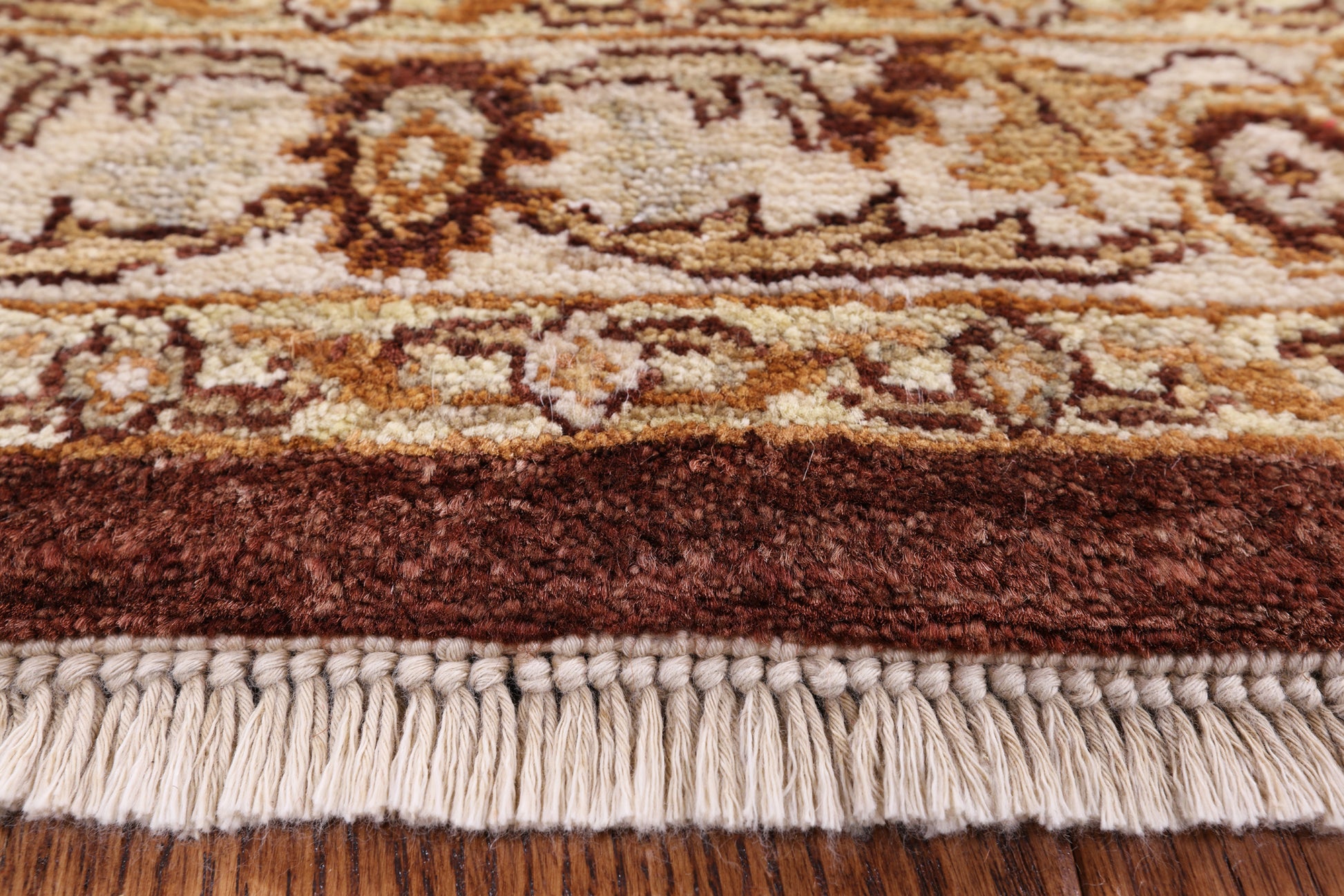 Peshawar Hand Knotted Area Rug - 9' 2" X 12' 7" - Golden Nile