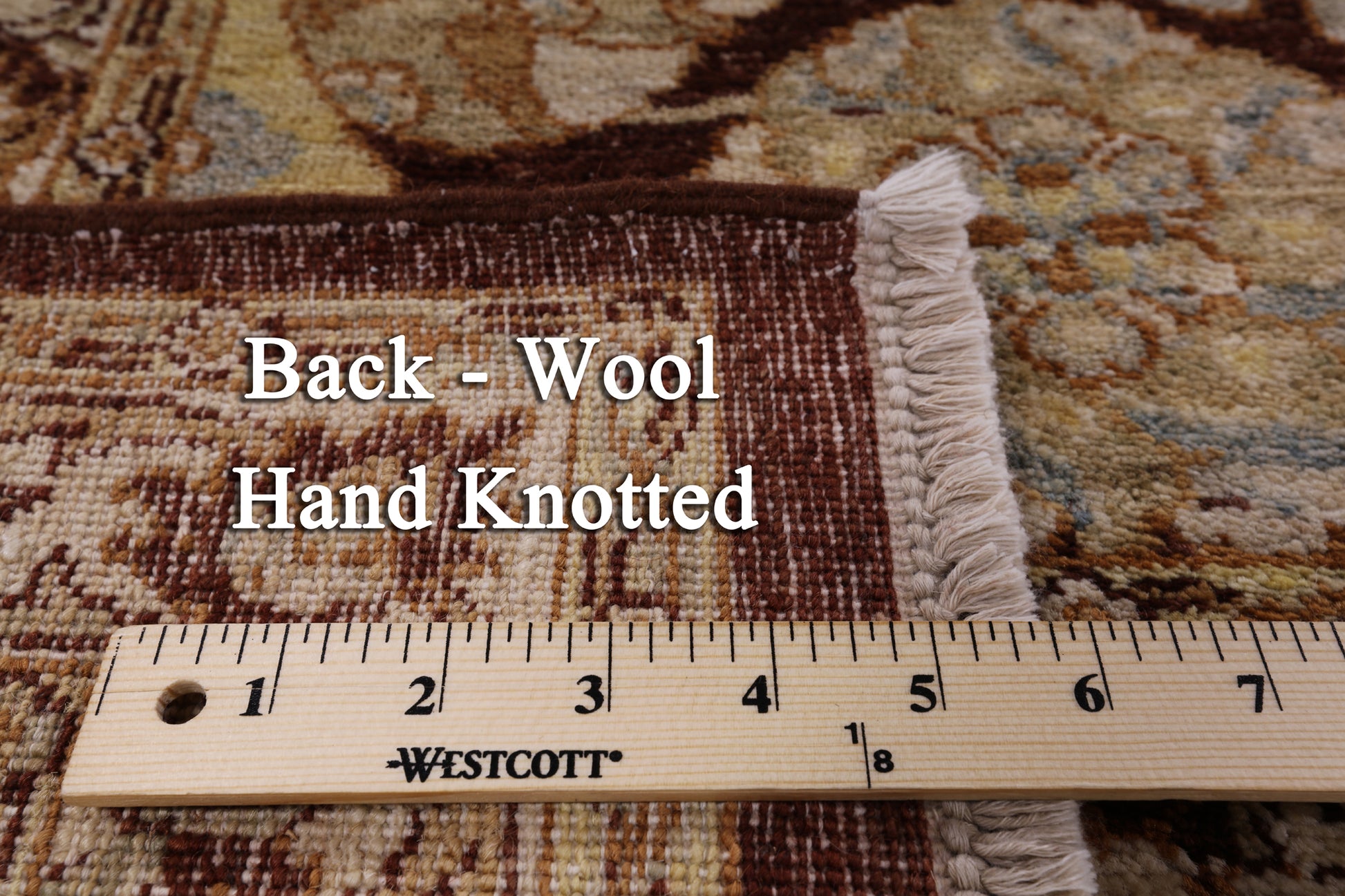 Peshawar Hand Knotted Area Rug - 9' 2" X 12' 7" - Golden Nile